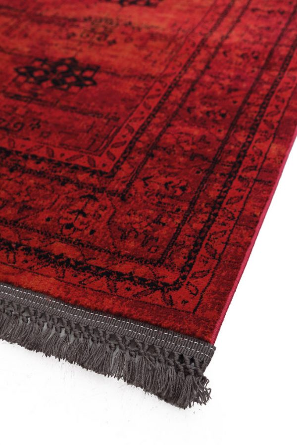 Κλασικό χαλί Afgan 8127G RED Royal Carpet - 160 x 160 cm