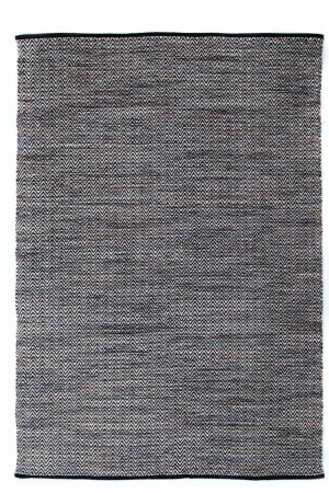 Χαλί Urban Cotton Kilim Venza Black Royal Carpet - 70 x 140 cm