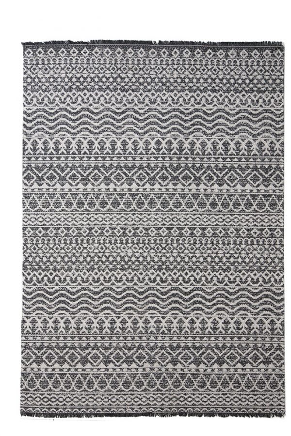Χαλί Casa Cotton BLACK 22077 Royal Carpet - 157 x 230 cm