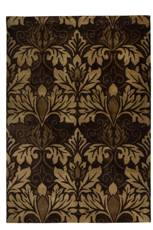 Χειροποίητο Χαλί Aqua DAMASK BROWN Royal Carpet - 190 x 290 cm