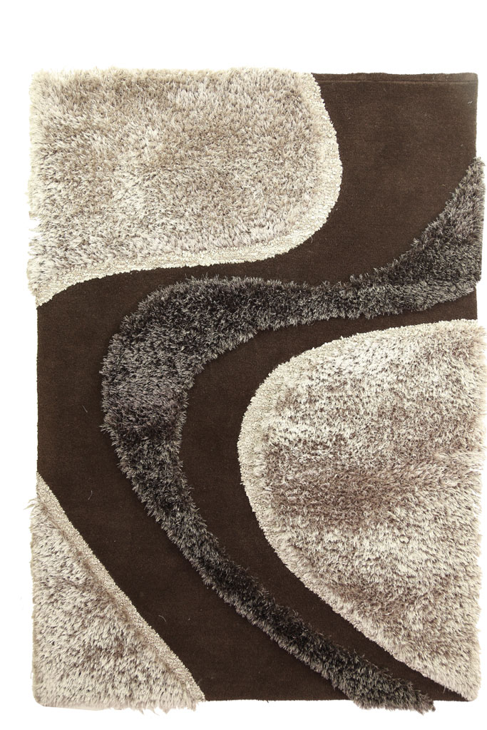 Χειροποίητο Χαλί White Tie 001 WENGE Royal Carpet - 160 x 230 cm