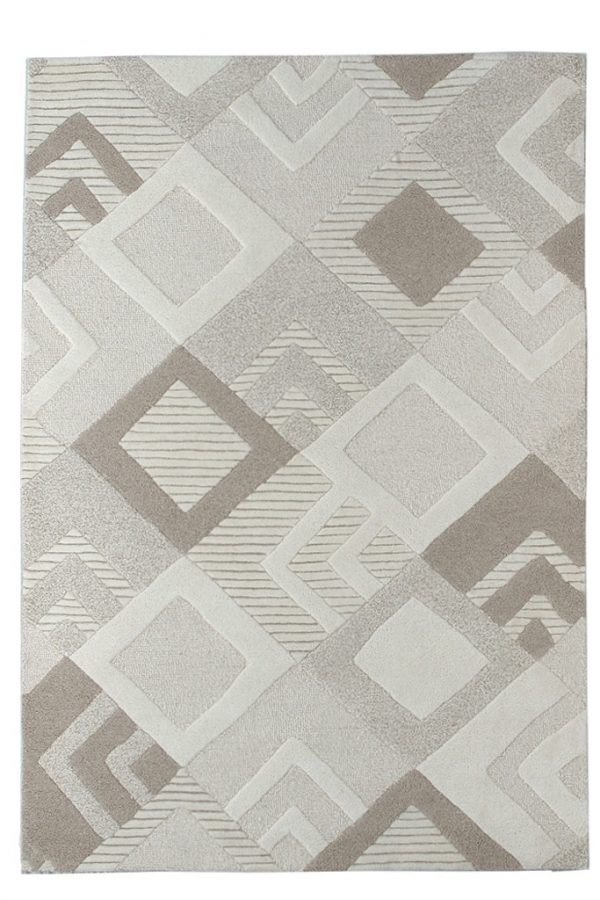 Χειροποίητο Χαλί Texture VISCO WHITE Royal Carpet - 160 x 230 cm