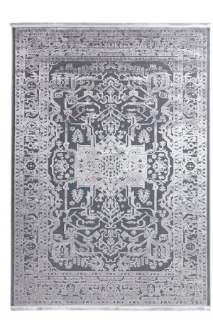 Χαλί Lotus Summer 2927 BLACK GREY Royal Carpet - 140 x 200 cm