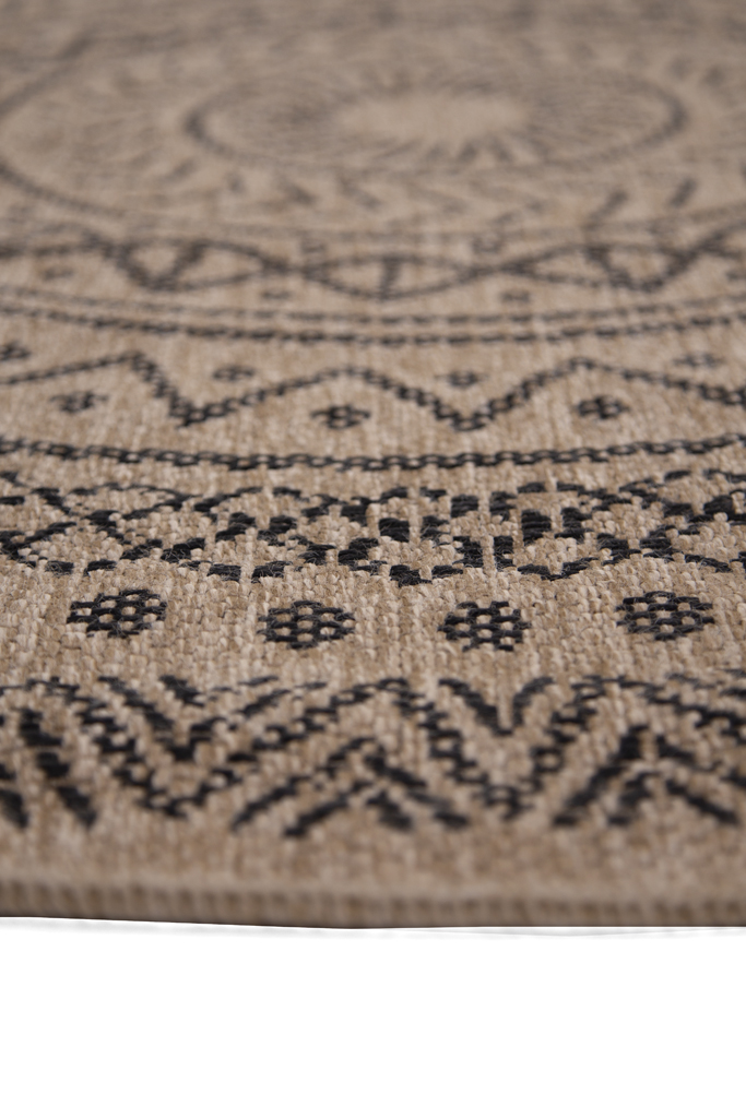 Χαλί Avanos 8894 BLACK Royal Carpet - 160 x 160 cm