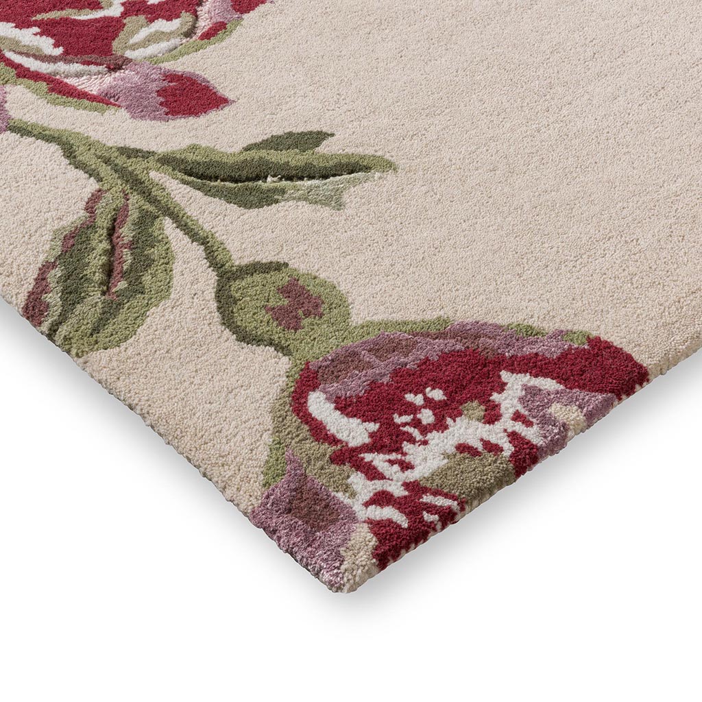 Χαλί Summer Palace 081200 CRANBERRY GRAPE Laura Ashley - 250 x 350 cm