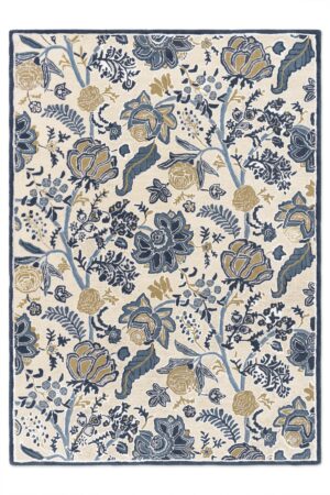 Χαλί Shalimar 148508 China Blue Sanderson - 140 x 200 cm