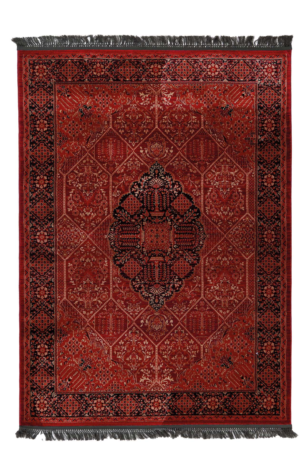 Κλασικό χαλί Afgan 316A D.RED BLACK Royal Carpet - 200 x 290 cm