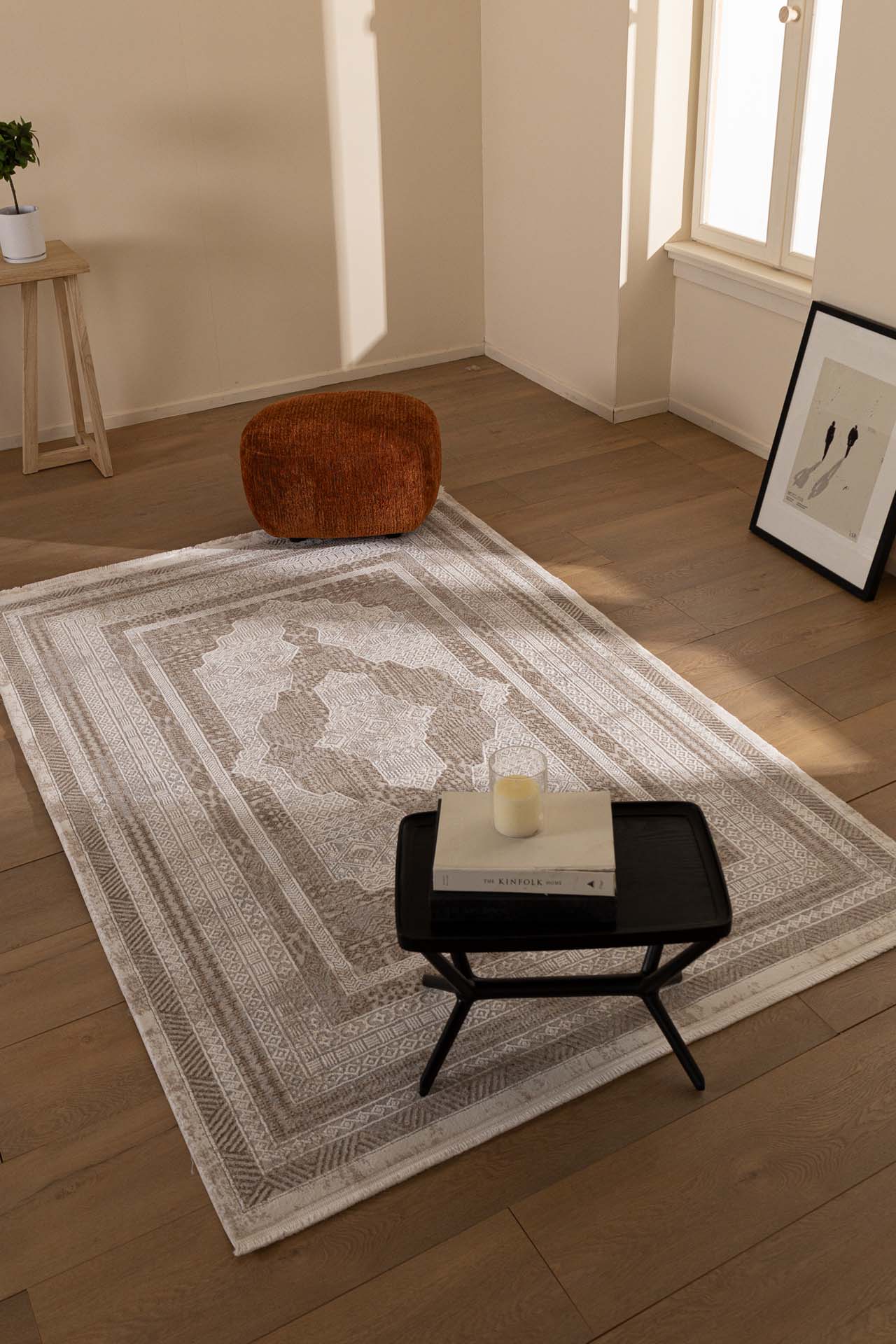 Χαλί Infinity 5914A BEIGE Royal Carpet - 70 x 200 cm