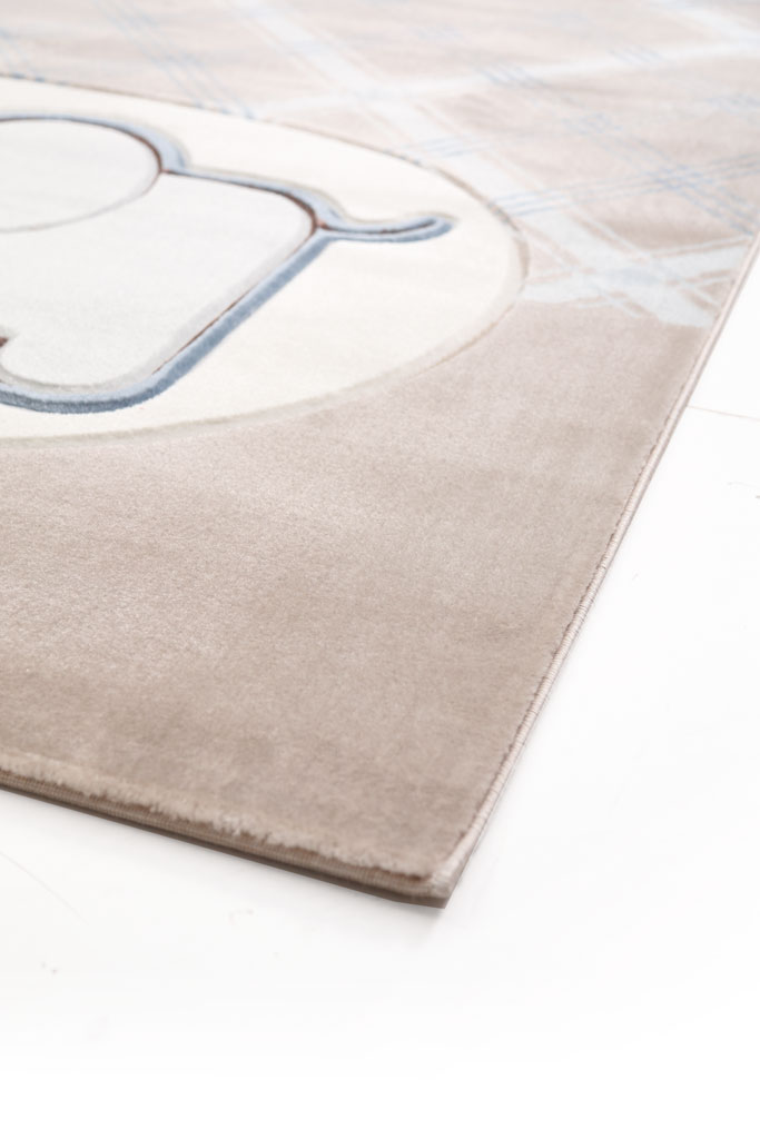 Παιδικό Χαλί Sky 6398A BEIGE L.BLUE Royal Carpet - 80 x 160 cm