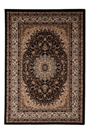 Κλασικό Χαλί Teheran 2513 BLACK Royal Carpet - 133 x 190 cm