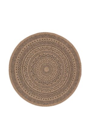 Ψάθα Avanos 8894 BLACK Royal Carpet - 200 x 200 cm