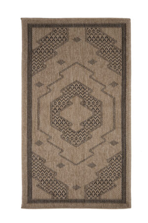 Ψάθα Avanos 9010 BLACK Royal Carpet - 80 x 150 cm