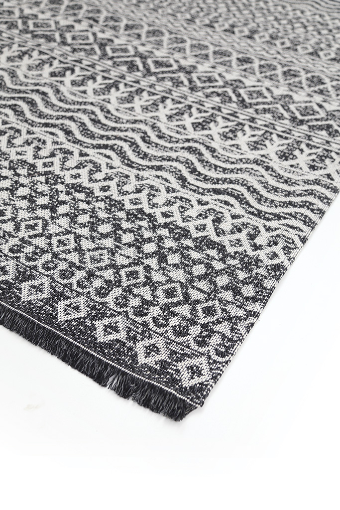 Χαλί Casa Cotton BLACK 22077 Royal Carpet - 157 x 230 cm