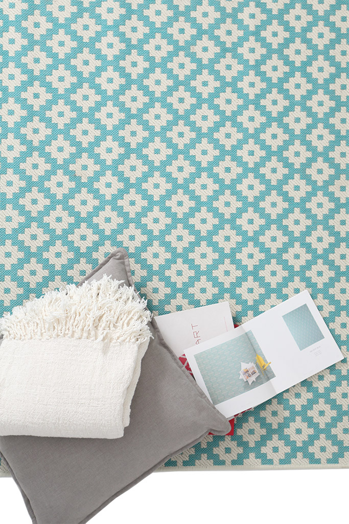 Ψάθα Flox Δ - L.BLUE 722 Royal Carpet - 160 x 235 cm